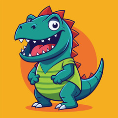Dinosaur vector art for t-shirts design