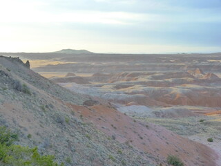 Beautiful Landscape Painted desert Arizona USA

