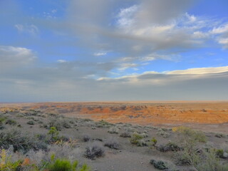 Beautiful Landscape Painted desert Arizona USA
