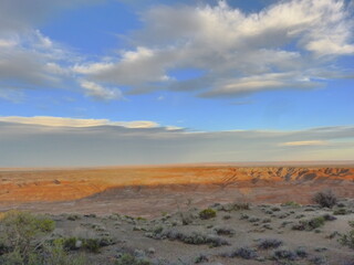 Beautiful Landscape Painted desert Arizona USA
