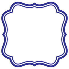 クラシックフレーム青