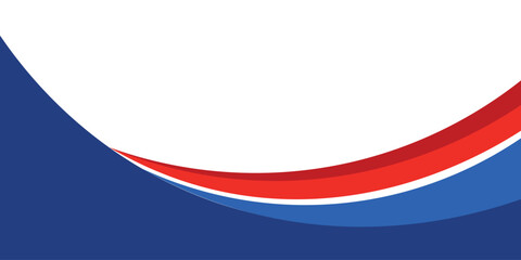 abstract business banner background with red and blue gradient color.eps10