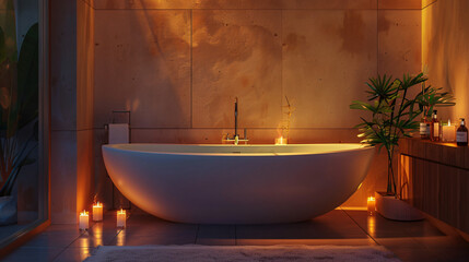 Tranquil Oasis: Serene Spa-Inspired Bathroom Retreat
