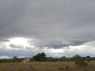 Rain Clouds in Valencia, Spain