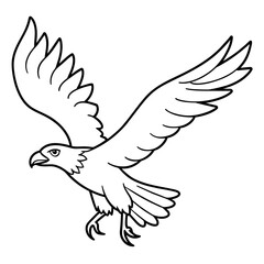 Bird coloring book vector illustration (68)