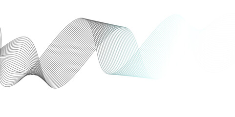 Abstract vector background  grew with blue wavy lines. Blue with grew wave background. Blue lines vector illustration. Curved wave. Abstract wave element for design.
