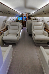 Aviation Photos of 2 planes both interior and exterior photos.