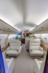 Aviation Photos of 2 planes both interior and exterior photos.