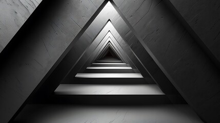 Obraz premium Create a high-resolution digital image that showcases a complex 3D optical illusion.