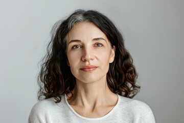 Fototapeta premium Life depictions enriched by rejuvenation care, highlight skin's aging and mental wellness, emphasizing generational health in youth portraits.