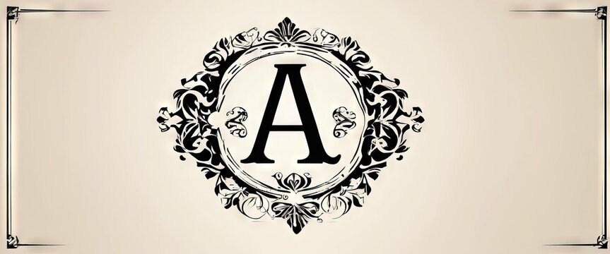 'design logo letter monogram original abz'