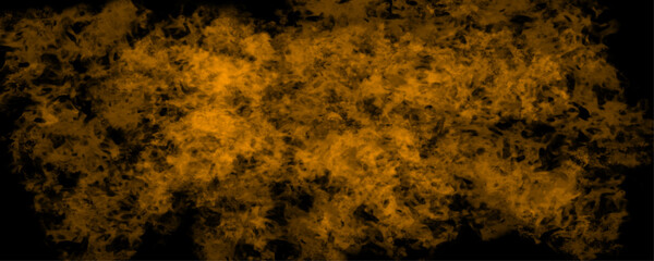 Watercolor background with grunge. Glowing golden particles on foil background. texture fantasy smooth watercolor painted art design. Black Brown background with vintage distressed grunge texture.