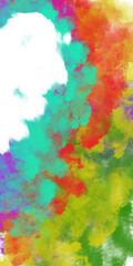 abstract watercolor hand drawn background