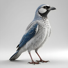 Fototapeta premium white dove on blue background