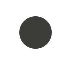 Black circle silent orb