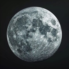3d model of fullmoon