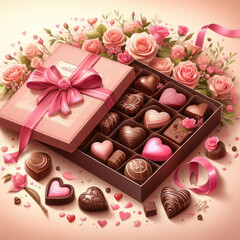 Generative Ai Valentine Celebration days, Valentine's day celebration, valentine's day celebration, Valentine's Day chocolates, Valentine's Day flowers and chocolates, Valentine's Day gifts, valentine