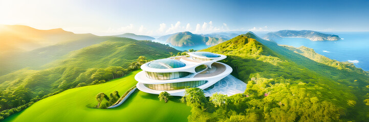 modern architecture in nature