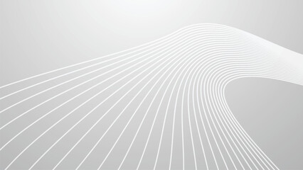 Naklejka premium Gray abstract backrgound with line stripes for backdrop or presentation 
