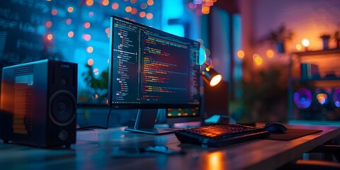 Crafting Custom Software Solutions for Freelance Projects in a Futuristic Technology Driven Workspace