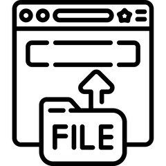 Upload File Icon