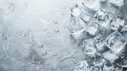 氷のシンプル素材