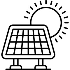 Solar Panel Icon