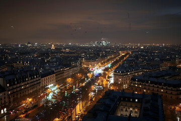 Fototapeta na wymiar Paris at Night