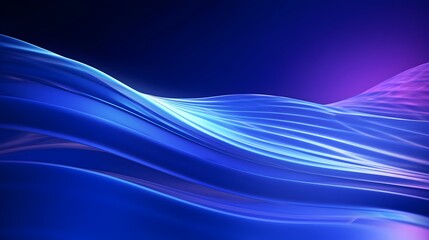 Embark on a visual journey with a stunning abstract wave technology background illuminated by blue light digital effects, ideal for conveying corporate concepts, rendered in flawless HD clarity