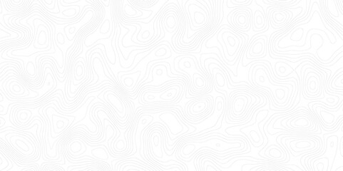 Topographic map background with geographic line map with elevation assignments.Modern design with White topographic wavy pattern design. Paper Texture Imitation of a Geographical map shades .