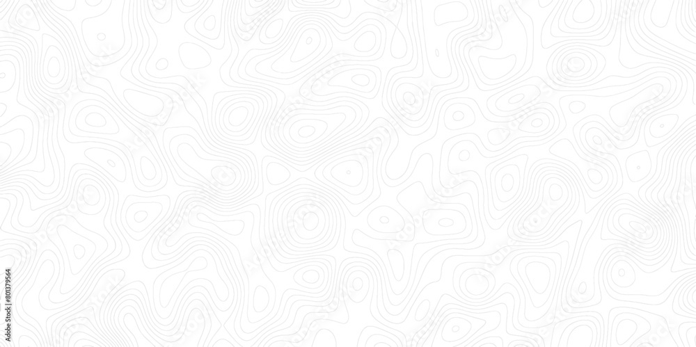 Aufkleber Topographic map background with geographic line map with elevation assignments.Modern design with White topographic wavy pattern design. Paper Texture Imitation of a Geographical map shades .