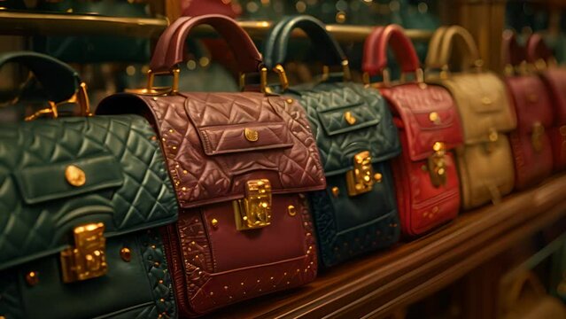 This Style sanctuary: Store boasts a lavish assortment of bags, a haven for fashion enthusiasts