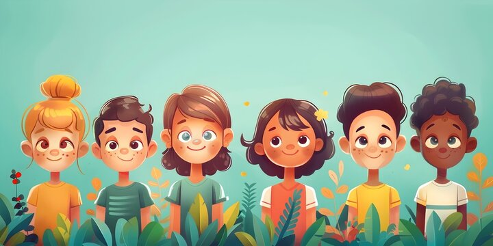 Diverse Children s Characters Celebrating Inclusion and Acceptance