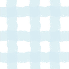 Vector hand drawn cute checkered pattern. cottagecore Doodle Plaid geometrical semitransparent simple texture. Crossing lines. Abstract cute delicate pattern