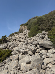 Nuraghe S'Ega Marteddu in Maladroxia island of Sant'Antioco