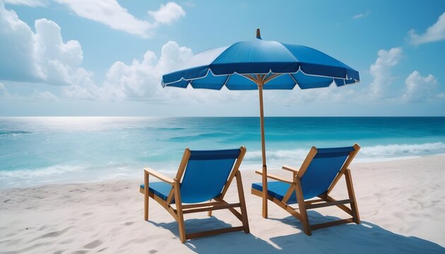 Lounge chair on beach hotsell