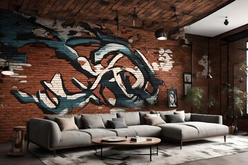 graffiti on the wall