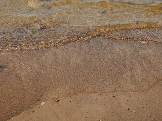 sand on the beach