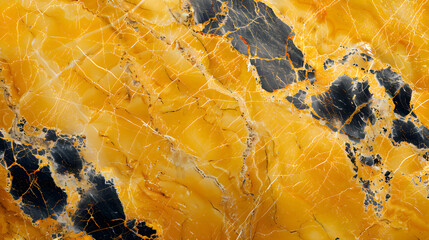 The dark yellow marble pattern background gives a natural feel.