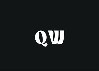 QWletter logo desigen and initial logo desigen