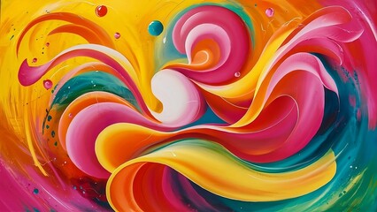 Abstract background that represents joy