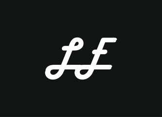 LE letter logo desigen and initial logo desigen