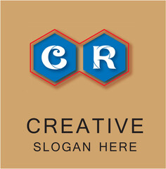 CR Box Letter Logo Concept