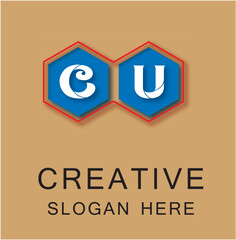 CU Box Letter Logo Concept