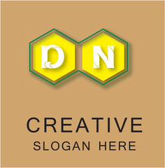 DN Box Letter Logo Concept