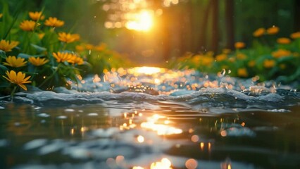 Encourage responsible water usage and environmental stewardship through imagery. 