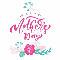 Happy Father Day lettering. Handmade calligraphy vector illustration design . father day card background, 16 June special illustration greeting cards design