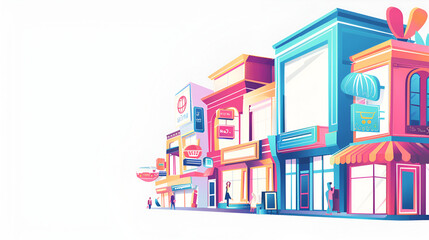 Fototapeta premium shopping mall