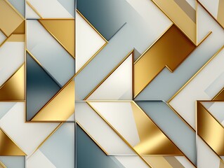 
Golden angles intertwine, bathed in luminous white, a geometric image exudes elegance