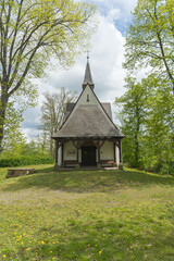 Pilgrimage chapel between the german villages Medebach and Glindfeld